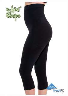   Body Shaper High Waist Capri/ LYCRA® Spandex/ Regular Plus Size/Black