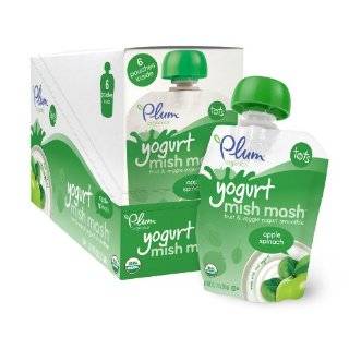   Mash Fruit and Veggie Smoothie, Apple Spinach, 3.17 Ounce (Pack of 12