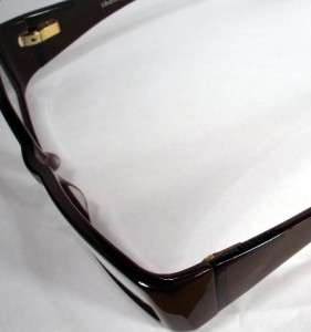 THEORY 1105 BROWN Women Eyeglasses Eyewear Frame PLASTIC  