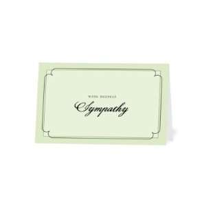  Corporate Greeting Cards   Simple Condolences By Fine 