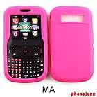 Silicon Rubber Skin Magenta Pink Rubber Soft Skin For Pantech Hotshot 