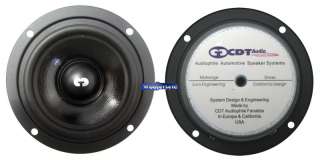 CL 6E32   CDT AUDIO 3 WAY PRO CLEAR COMPONENT SPEAKERS  