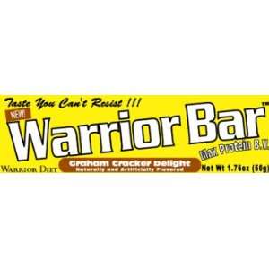  Warrior Bar   Graham Cracker Delight Flavor Health 