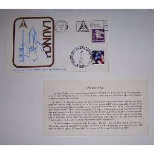  Space Shuttle Launch Postmarked Envelope 1981   2011 