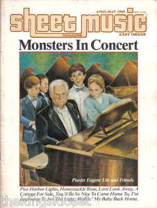 Sheet Music Magazine April May 1985 Monsters In Concert  