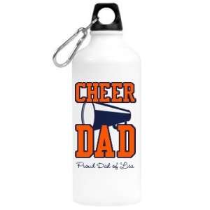  Cheer Dad Custom Aluminum Water Bottle