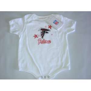 Atlanta Falcons NFL Baby/Infant Wht Short Sleeve 3 6 months  