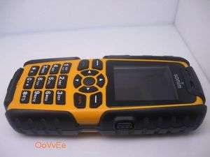 UNLOCKED Sonim xp3 cell phone IP57, waterproof rug yellow  