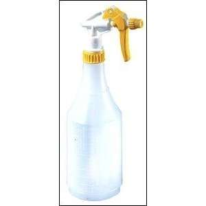  Chemical Resistant Trigger Sprayer, 8 1/2, Yellow/White 