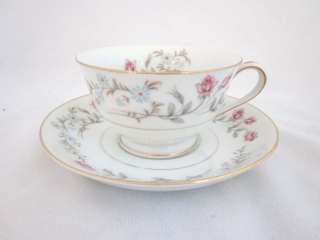FLORA by SONE CHINA Japan 2 1/4 Cup and Saucer  