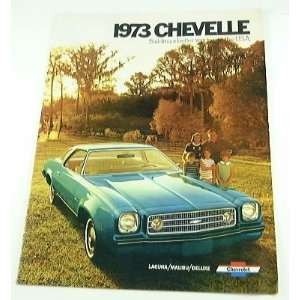  1973 73 Chevrolet Chevy CHEVELLE BROCHURE Malibu Laguna 