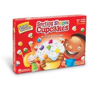  New Learning Resources Smart Snacks Sorting Shape Cupcakes 