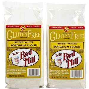  Bobs Red Mill Gf Sweet White Sorghum Flour, 22 oz, 2 ct 