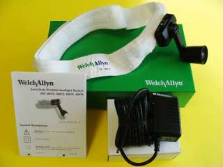 Welch Allyn Solid State Portable Headlight Direct Power Source And 