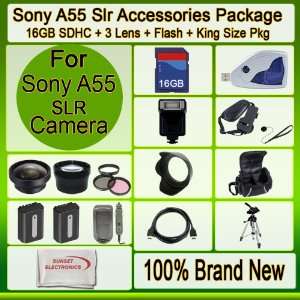  Advanced Accessories Kit for Sony Alpha Dslr slt a55 