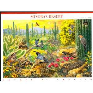  Sonoran Desert Nature of America Collectible Stamp Sheet 