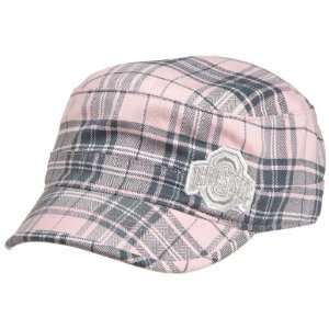 NCAA Womens Ohio State Buckeyes Metro Cadet Hat (Pink Plaid, One Size 
