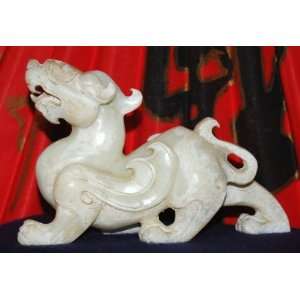  Rare White Jade Dragon   Limited Quantities Everything 