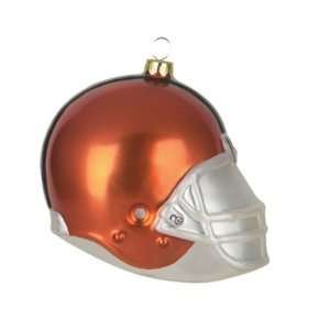  Cleveland Browns NFL Glass Football Helmet Ornament (3 