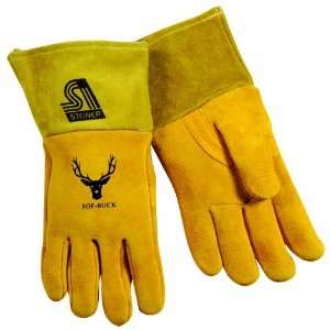 Steiner 02276S MIG Gloves, Gold Soft Buck II Reverse Grain Deerskin 