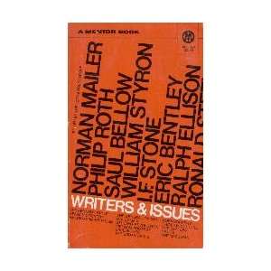  Writers and Issues Theodore Solotaroff Books