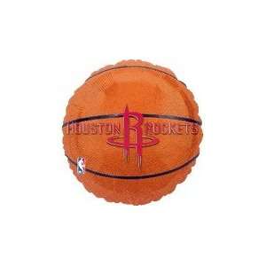  18 NBA Houston Rockets Basketball   Mylar Balloon Foil 