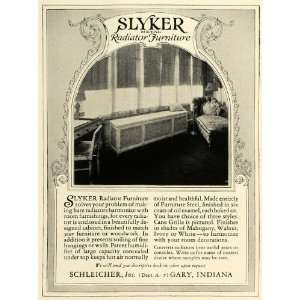  1925 Ad Schleicher Slyker Metal Radiator Covers Guards 