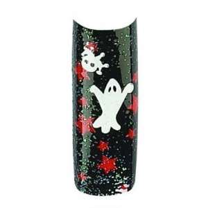   Holiday Design Airbrushed Nail Tips # 87 796 + A viva Eco Nail File