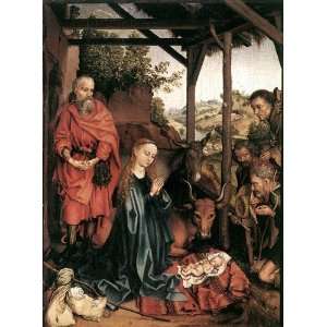     Martin Schongauer   24 x 32 inches   Nativity