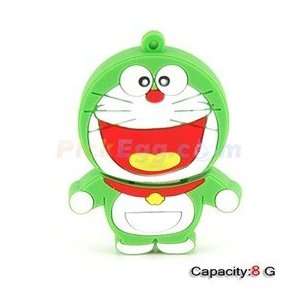  8GB Lovely Doraemon Flash Drive (Green) Electronics