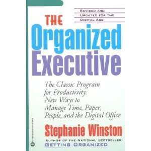  The Organized Executive A Program for Productivity  New 