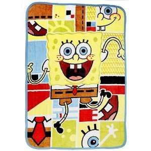 Nickelodeon SpongeBob Squarepants Ultra Soft Blanket Baby