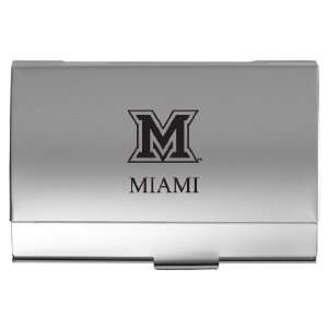 University of Miami Ohio   Pocket Business Card Holder  