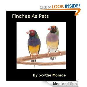 Finches As Pets Scottie Monroe  Kindle Store