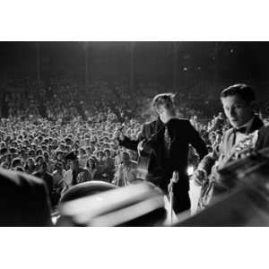  Elvis Onstage Facing Scotty in Russwood 1956 Signed by 