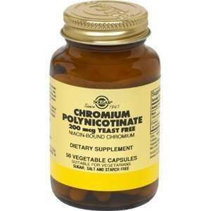 Chromium Polynicotinate 200mcg 50 Vcaps 2 Pack