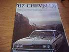 1967 Chevrolet Chevelle dealer brochure, 16 pages (B)