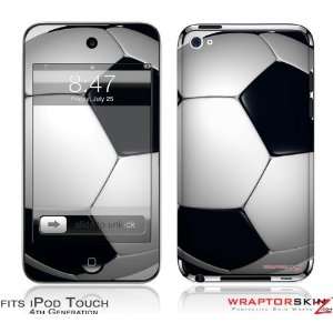  iPod Touch 4G Skin   Soccer Ball by WraptorSkinz 
