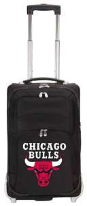 Chicago Bulls 21 Carry On Bag Wheeled Sports Luggage  