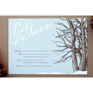  Let it Snow Holiday Party Menus Toys & Games