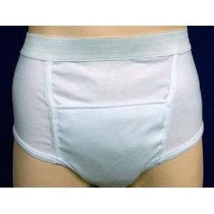  Care Apparel Mens Reusable Incontinence Brief Health 