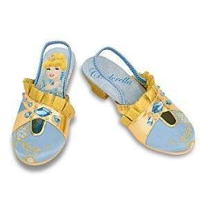 Disney Princess Cinderella Slipper Shoes Deluxe Golden  