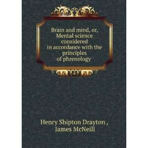   of phrenology . James McNeill Henry Shipton Drayton  Books