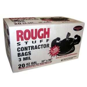 Rough Stuff 42 Gallon Contractor Clean Up Bags Case Pack 6