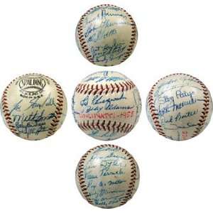  1955 Cincinati Reds Autographed Baseball Sports 