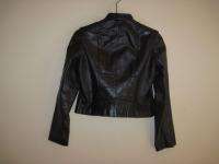 Foxmoor Leather Jacket Womens Small Black Vintage  