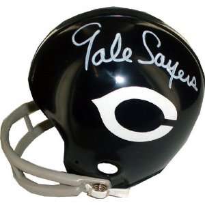  Gale Sayers Chicago Bears Autographed Throwback Mini 