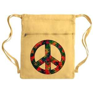   Pack Yellow Peace Symbols Inside Tye Dye Peace Symbol 