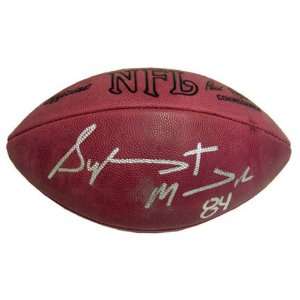  Sly Morris Autographed Football