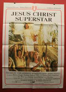 Jesus Christ Superstar Vintage Poster   Italian Rare  